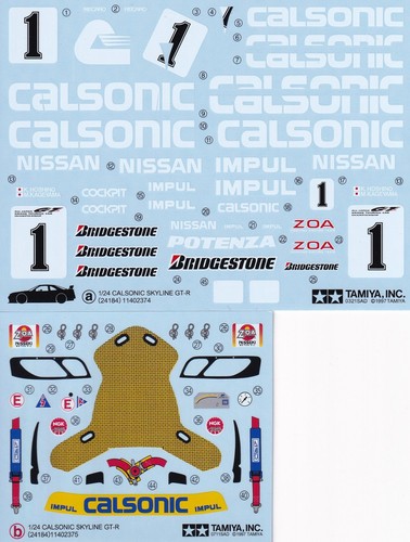 Tamiya decals for 24 - tamiya's,