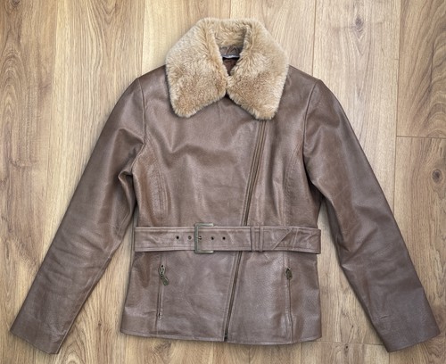 Ladies real leather jacket - ladies,