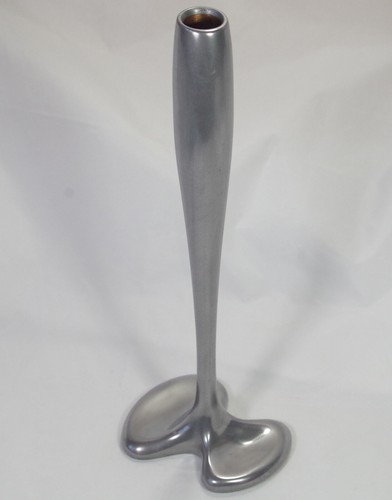 Modernist candlestick molten - candlestick,