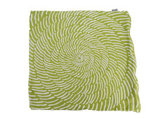 Cushion Cover White Green Abstract Zip Bedding Designer Shams Cotton 45 cm Kas