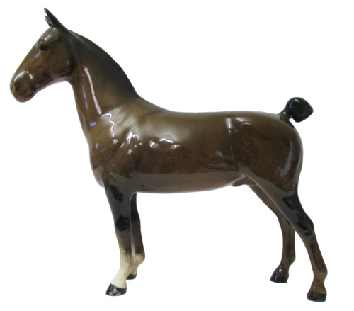 Beswick brown hackney horse - brown,