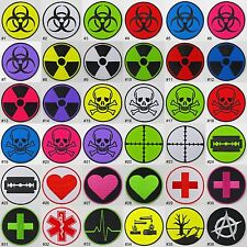 Hazard Sign Iron On/ Sew On