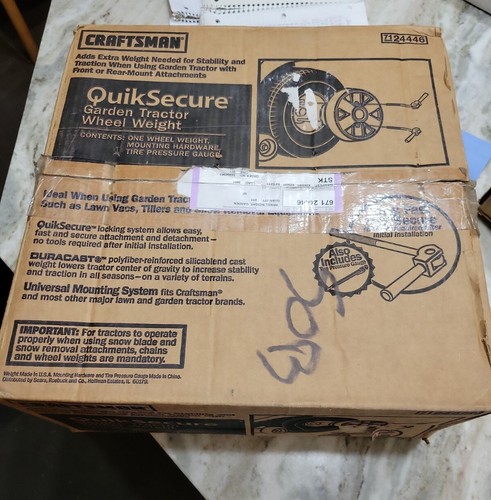 Craftsman quiksecure - craftsman,
