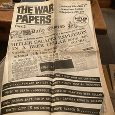 THE WAR PAPERS PART 2  DAILY EXPRESS THURSDAY NOVEMBER 9 1939