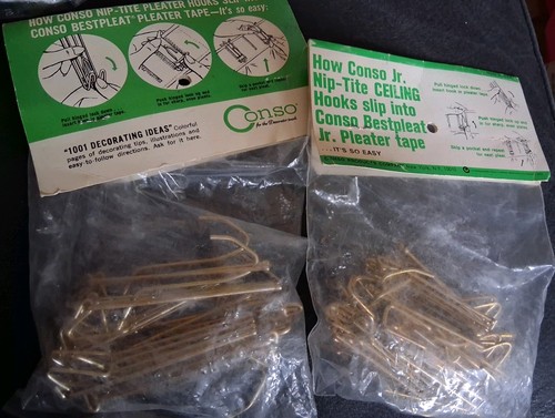 Conso nip tite pleater hooks - conso, nip-tite®