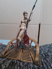 Star Wars Unleashed Slave Leia Statue Rare