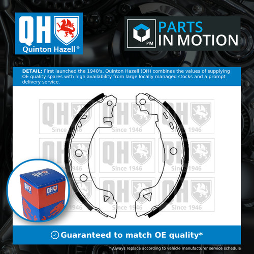 Brake shoes set - brake, fits