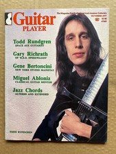 TODD RUNDGREN GUITAR PLAYER