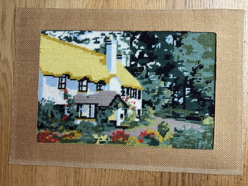 Thatched cottage vintage - thatched,