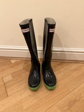 Hunter Wellington Boots Black