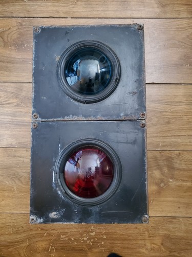 Vintage railway signal light - vintage,