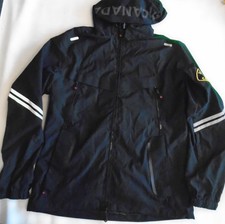 Zavetti Canada Delfino Windrunner Jacket Black Coat Men's XL Free UK P+P