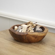 Teak Root Wood Decorative Bowl