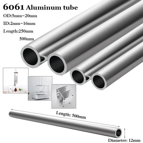 6061 aluminium round tube - 6061,