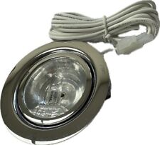 Under Cabinet Downlight Chrome Unit Light Halogen Recessed 12v 20w  Warm White