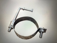 2" / 50.8mm Universal Stainless Pipe Hanger Exhaust Bracket Tube Mount Bar Strap