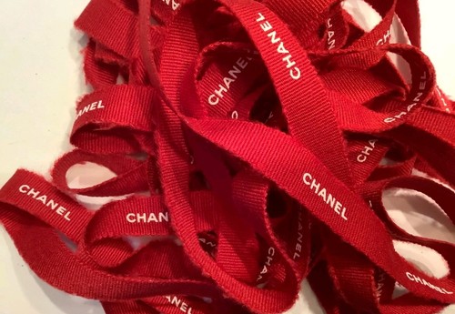 Chanel red ribbon 5cm - chanel, 1.5cm