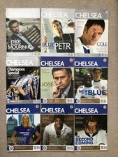 Chelsea FC Official Monthly Magazines x 9 - 2005