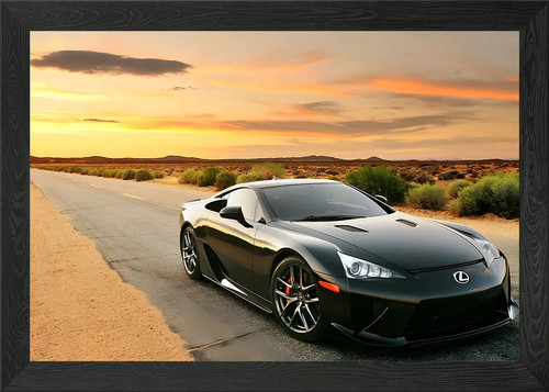 Lexus lfa framed - framed, art