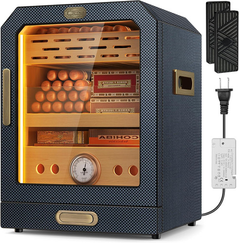 Lighted magnetic door - magnetic, cigar