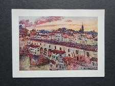 Antique 1905 print - Ponte