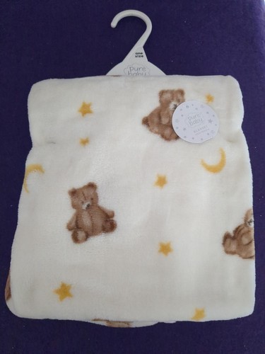 Pure baby super soft teddy - pure,