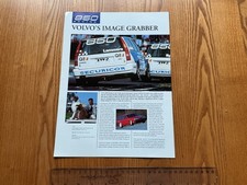 Volvo 850 Racing Touring Cars 1996 ? UK Market Foldout Poster Brochure 850R T-5R