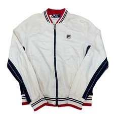 Fila Mens White Line Track