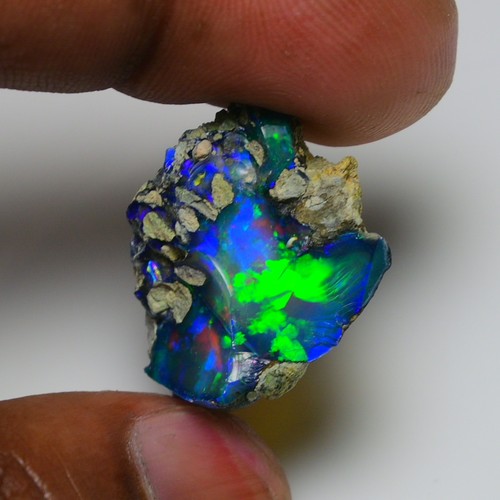 Jewelry grade black opal - grade, rough