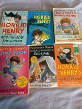Six Horrid Henry Books