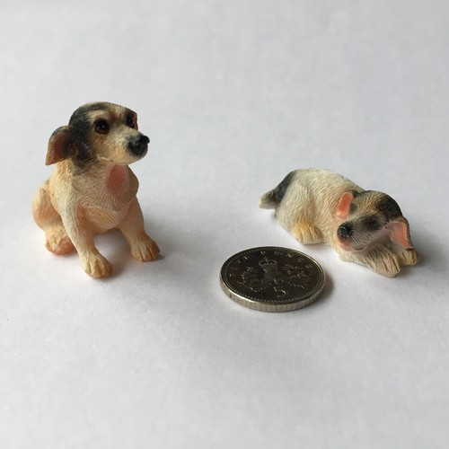 Dolls house jack russell - dolls,