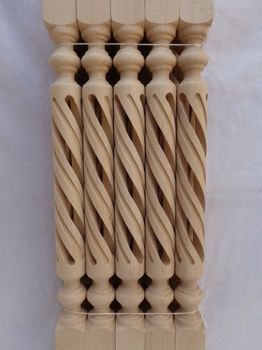 Stair balusters open - stair, spiral