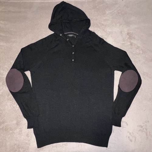 Zara man black angora mix - zara,