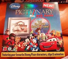 DISNEY PIXAR PICTIONARY DVD GAME COMPLETE LOVELY CONDITION MATTEL 2002 2 LEVELS