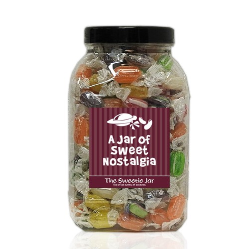 Winter mixture sweet jars - sweet,