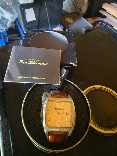 Ben sherman watch tin with - watch,