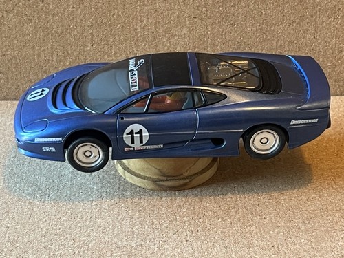 Scalextric hornby jaguar - scalextric, blue