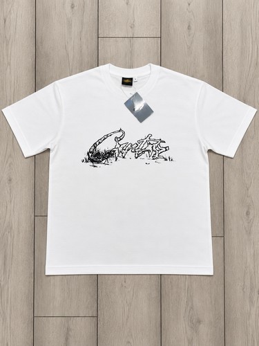 White corteiz shirt size - white,