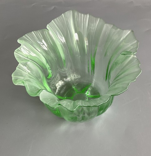 Anemone art glass bowl mats - bowl,