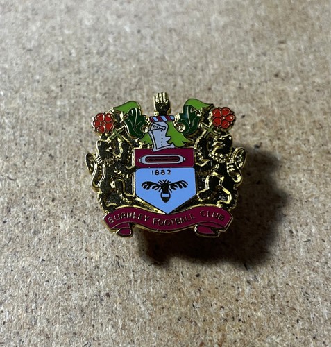 Burnley rare enamel football - rare,