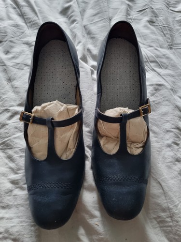 Footrest vintage navy bar - vintage, t-bar