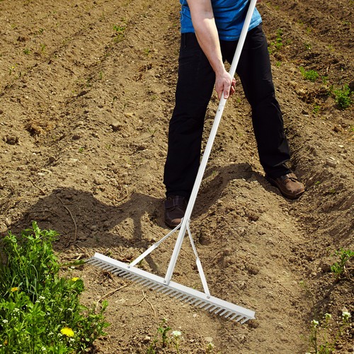 Tine garden landscape rake - landscape,