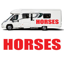 Horses sticker decal transfer