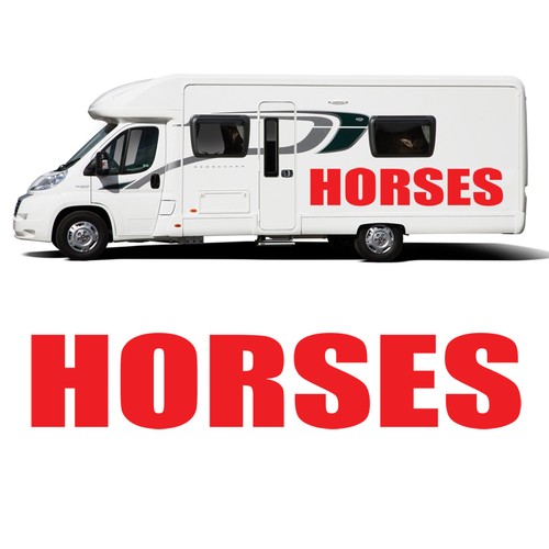 Horses sticker vinyl decal - horses,