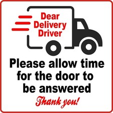 Delivery Driver  Please allow
