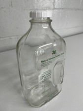 Glass Milk Bottles, new, With