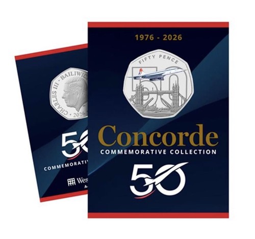 2026 concorde coloured - concorde, 50th