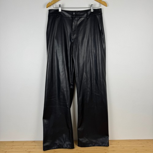 Primark black faux leather - faux,