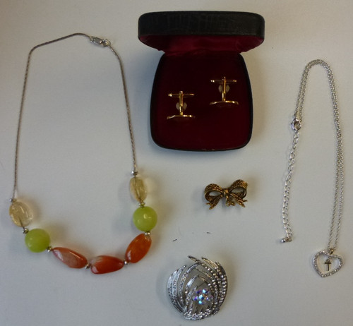 Jewellery job lot pieces - job,