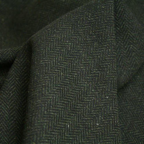 Herringbone tweed wool blend - tweed,